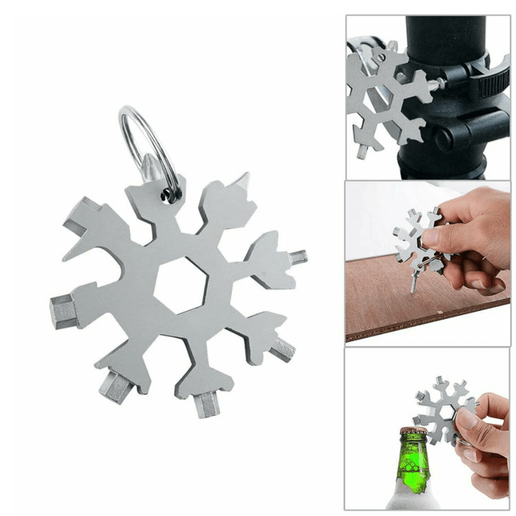 18-in-1 Tragbaresl Multi-Tool Schneeflocke