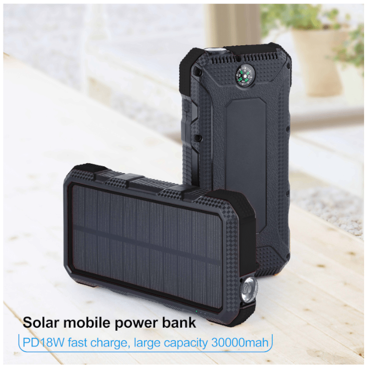 Solar Power Bank 20000mAh PD 18W