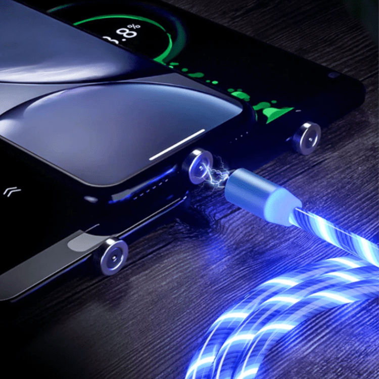 3 in 1 USB Ladekabel mit LED Licht