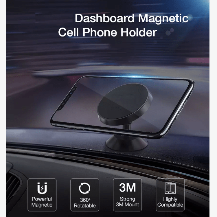 Handyhalterung Auto Magnet, 360° Verstellbare