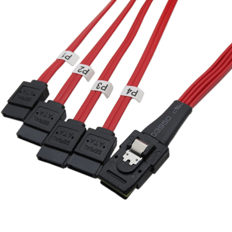 SFF-8087 auf 4x SATA Kabel