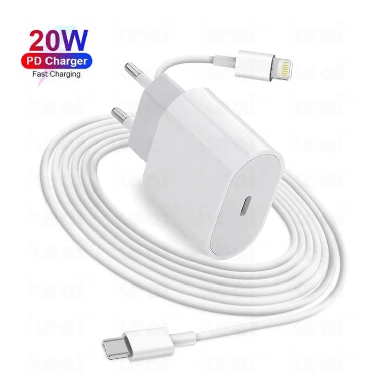 20W USB C Ladegerät mit 1m Ladekabel