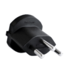 FixAdapter DE auf CH schwarz 230V 3-polig