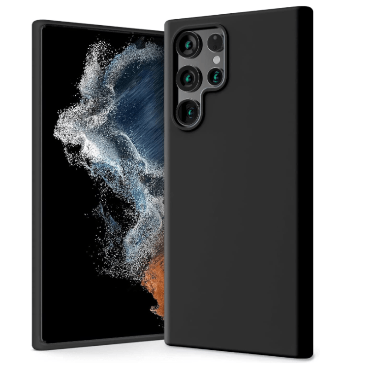 Galaxy S22 Ultra 5G TPU Silikon Case - (Schwarz)