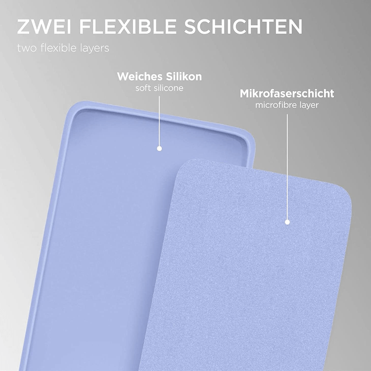 Alternative view of Samsung Galaxy S10 Gummi Case Schutz Hülle- Lila (matt)
