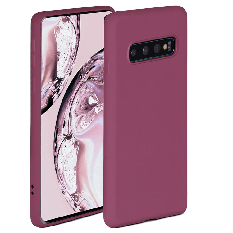 Samsung Galaxy S10 TPU Weinrote Schutzhülle