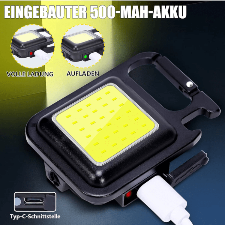 Mini LED Taschenlampe 800 Lumen – Bild 4