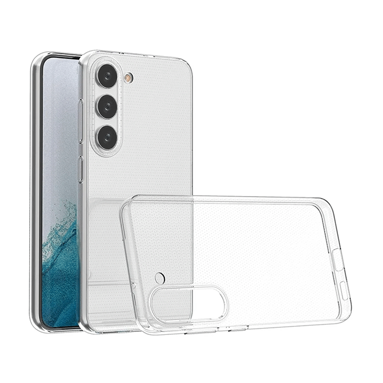 Schutzhülle für Samsung Galaxy S23 Hülle Transparent Slim Cover Clear Case