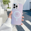 iPhone 14 Pro MagSafe Hybrid Hülle TPU Bumper + Laser Hologramm Design