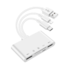 Lightning auf SD/MicroSD Kartenleser & Ladeadapter für Apple