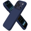 iPhone 17 Pro Max Silikon Case Hülle - Dunkelblau