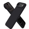 iPhone 17 Air Silikon Case Hülle - Schwarz
